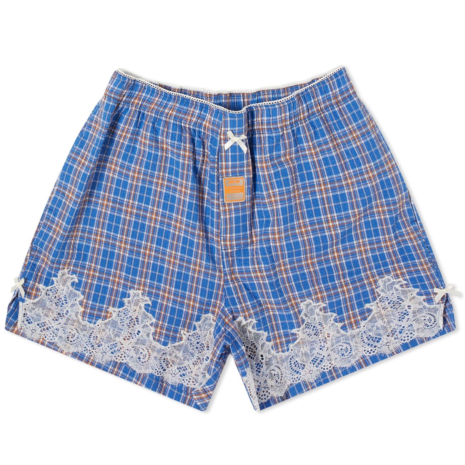 Martine Rose French Knicker Boxer Shorts in Blue | Lyst