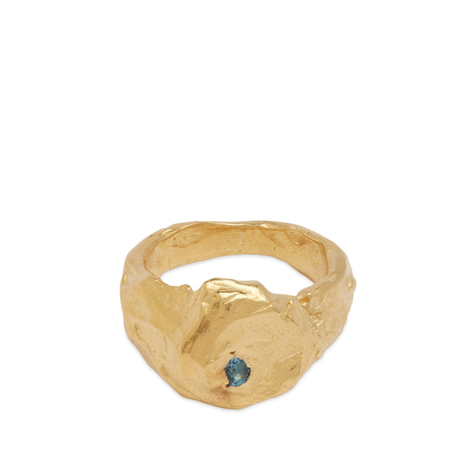 Marzo - Handmade gold plated ring | Simuero