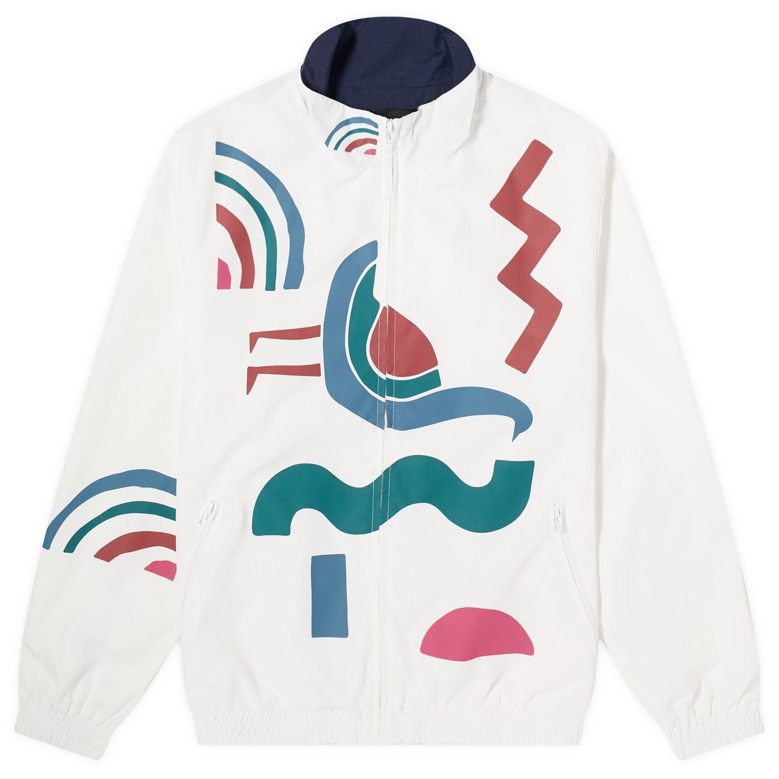 by Parra Tennis Maybe? Track Jacket in Blue for Men | Lyst