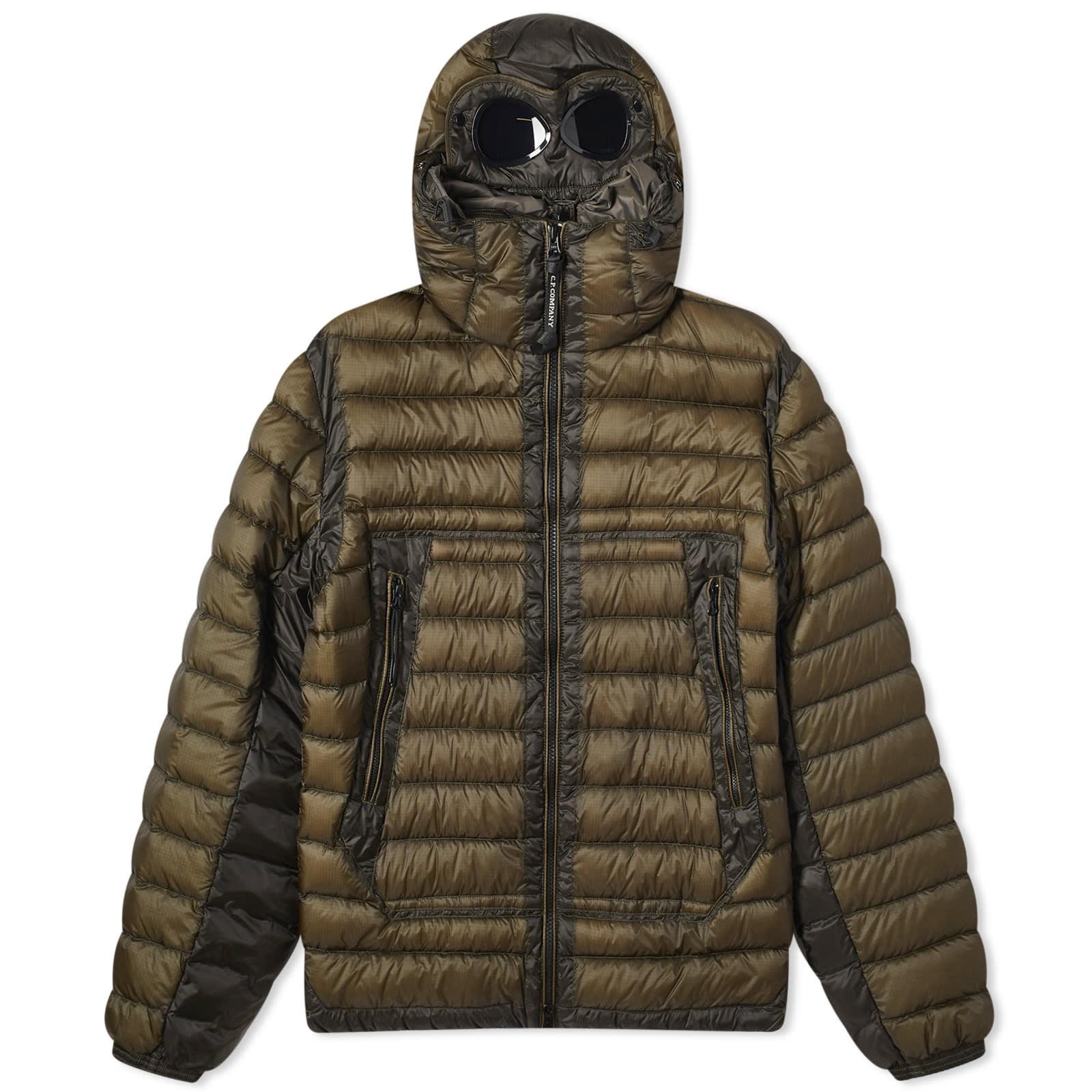 C.P. Company D. D. Shell hooded down jacket - Green