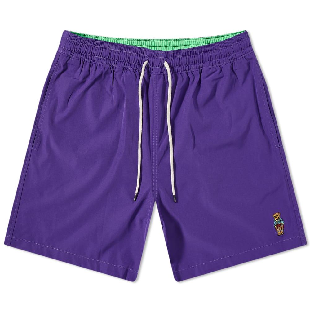 Polo Ralph Lauren Bear Swim Short in Purple for Men | Lyst Canada