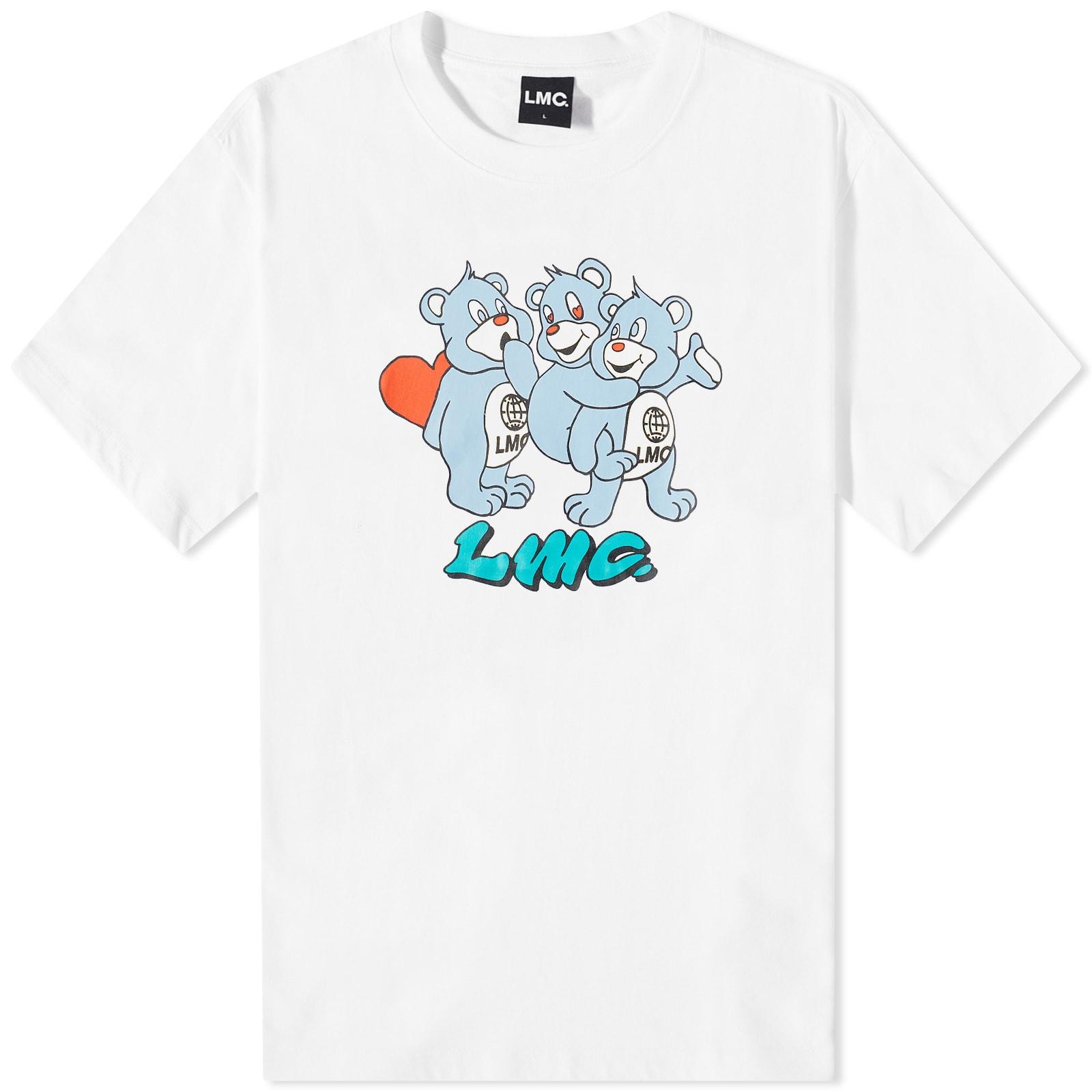 LMC Triangle Bear T-shirt in White for Men | Lyst