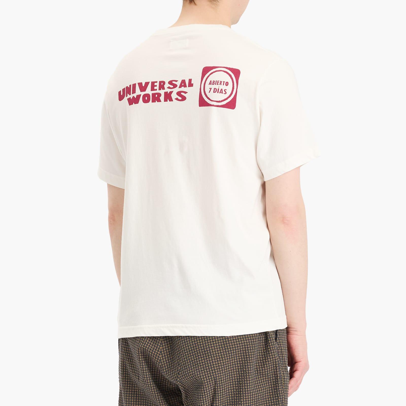 Universal Works Short sleeve t-shirts for Men | Online Sale