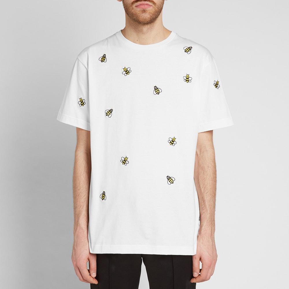 KAWS x Dior Bee Polo Shirt White Men's - SS19 - US