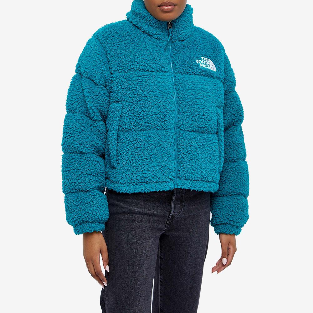 The North Face Sherpa Nuptse Jacket in Blue | Lyst