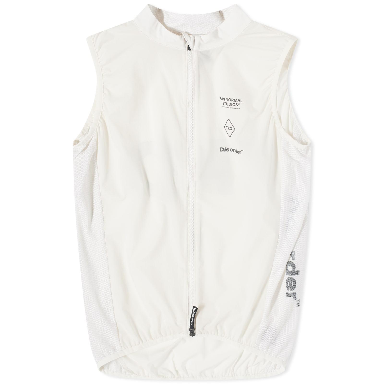 Pas Normal Studios X T.k.o. Mechanism Stow Away Gilet in White for 