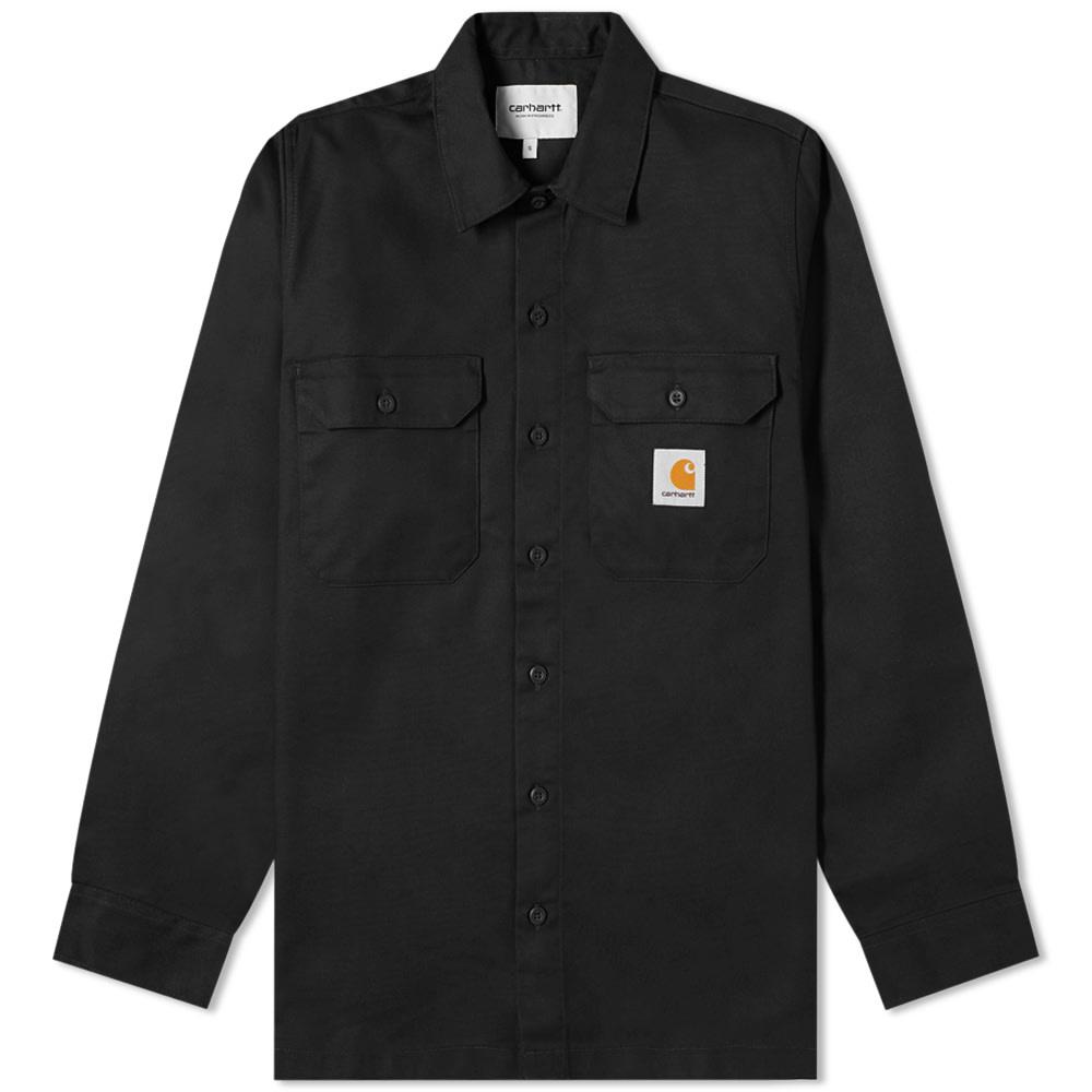 Carhartt WIP Synthetic Master Overshirt in Black for Men - Lyst
