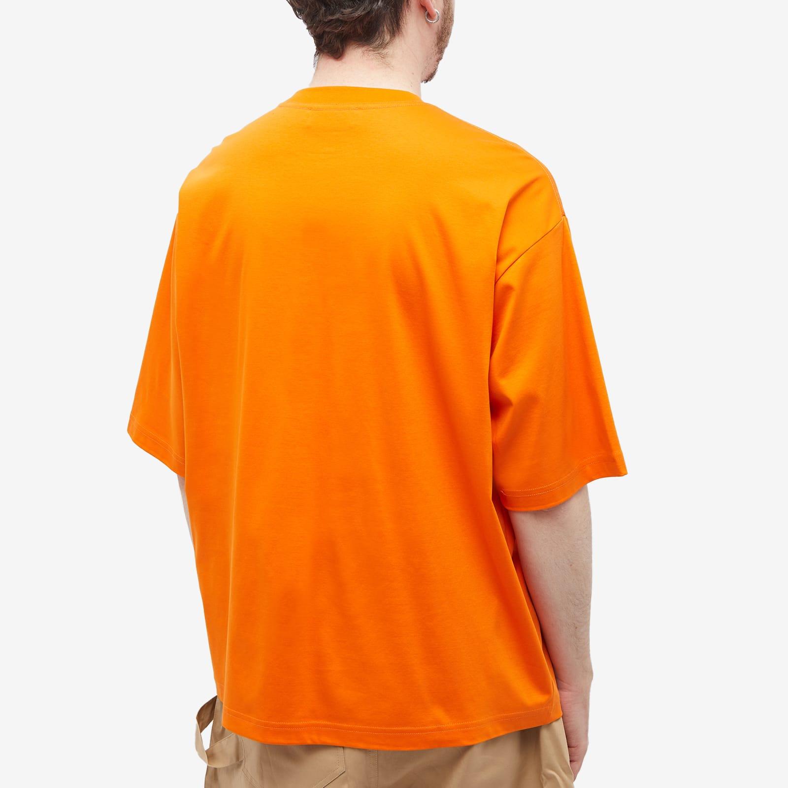 Lanvin Curb Lace T-shirt in Orange for Men | Lyst