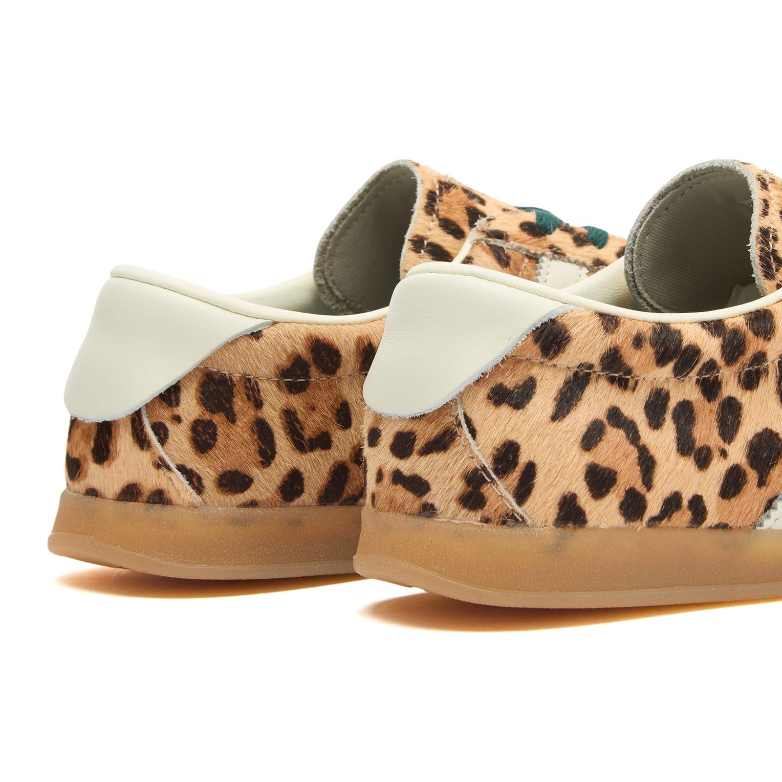 adidas gazelle silver green womens adidas Gazelle Indoor Leopard Crystal Sand (W)