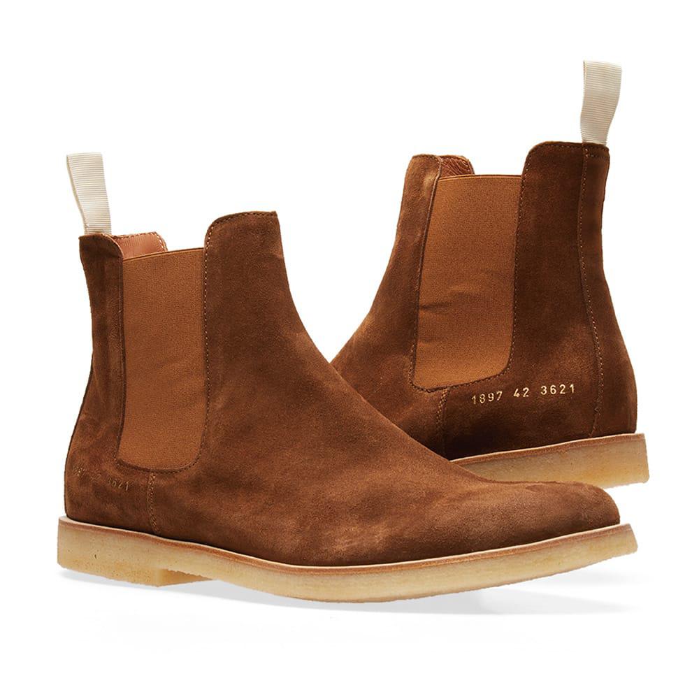 the autumn high chelsea boot in suede
