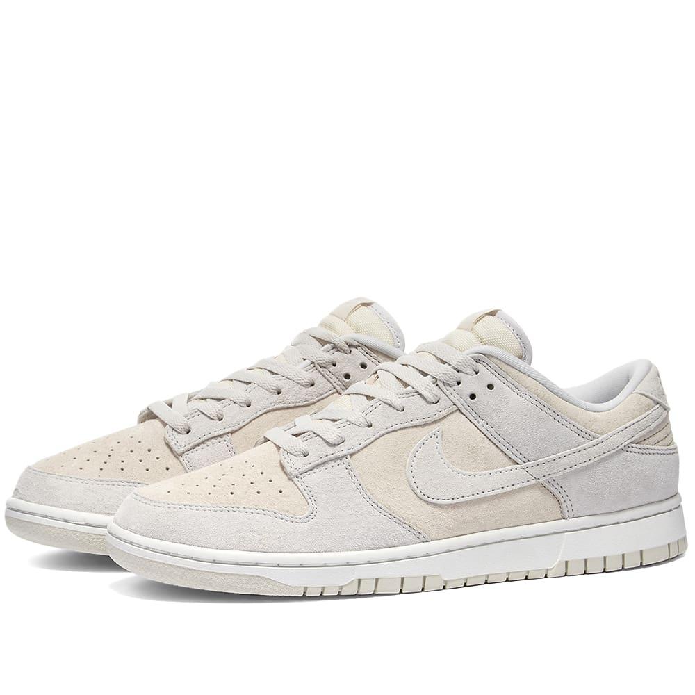 Nike Dunk Low Retro Prm Sneakers in White | Lyst