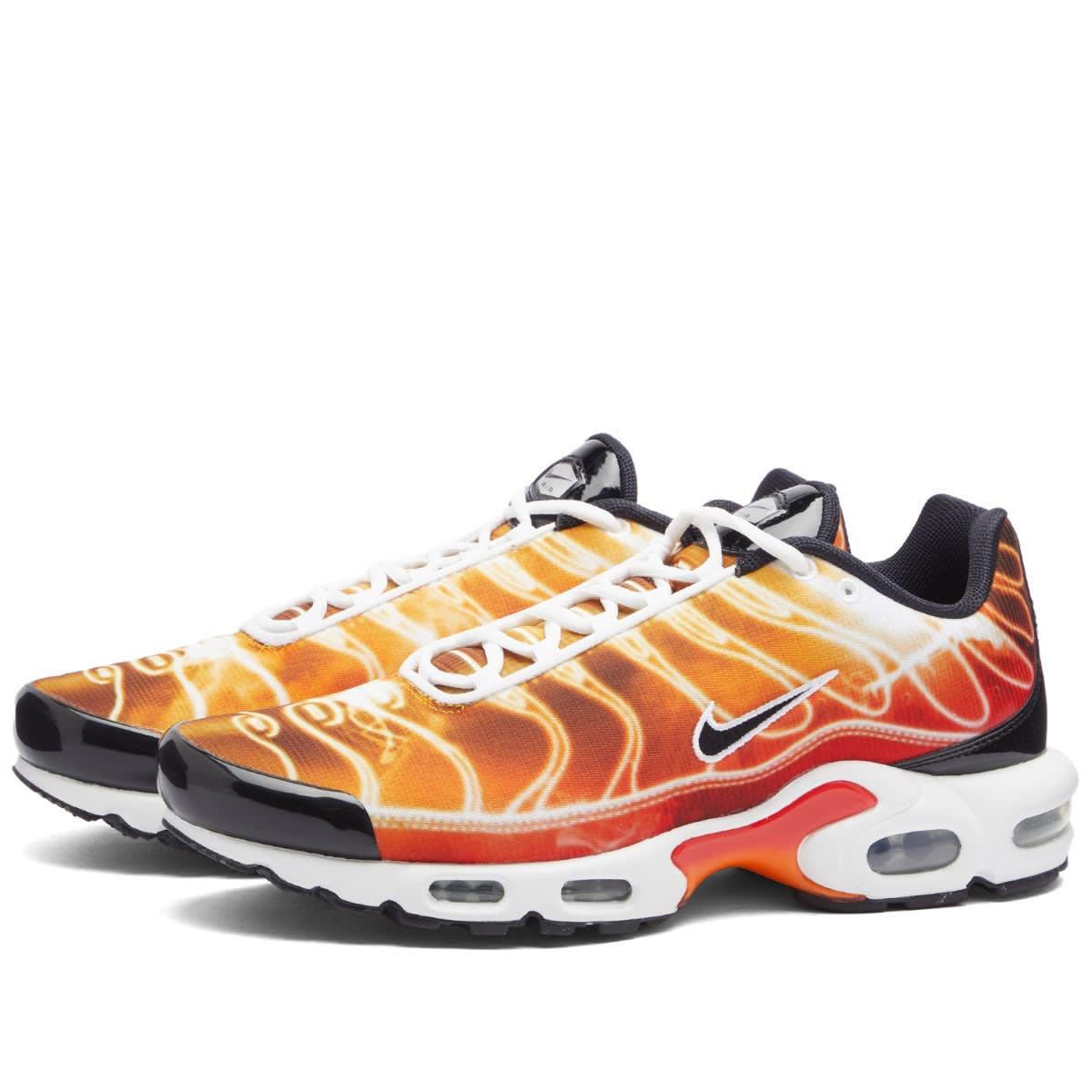 Orange and red store air max plus