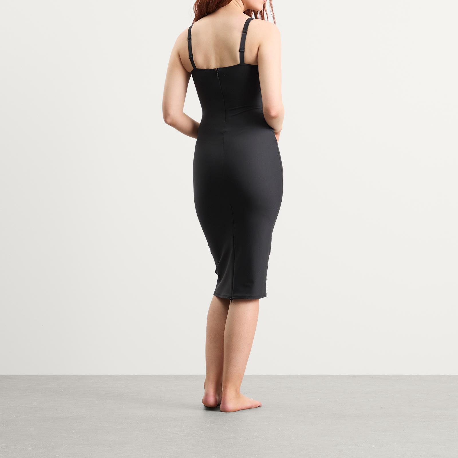 Skims Body Halter Midi Dress in Black | Lyst UK Skims Body Halter Midi Dress in Black | Lyst UK