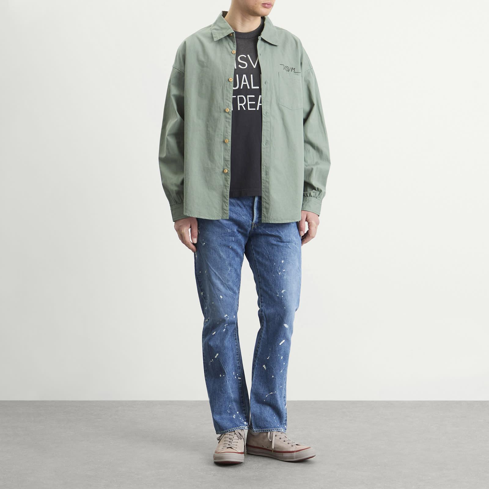 Visvim Palmer Shirt in Green for Men | Lyst
