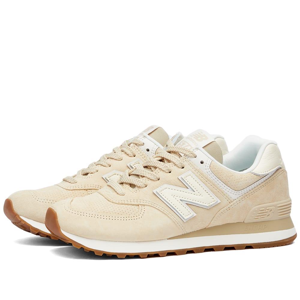 New Balance Wl574nc Sneakers in White | Lyst