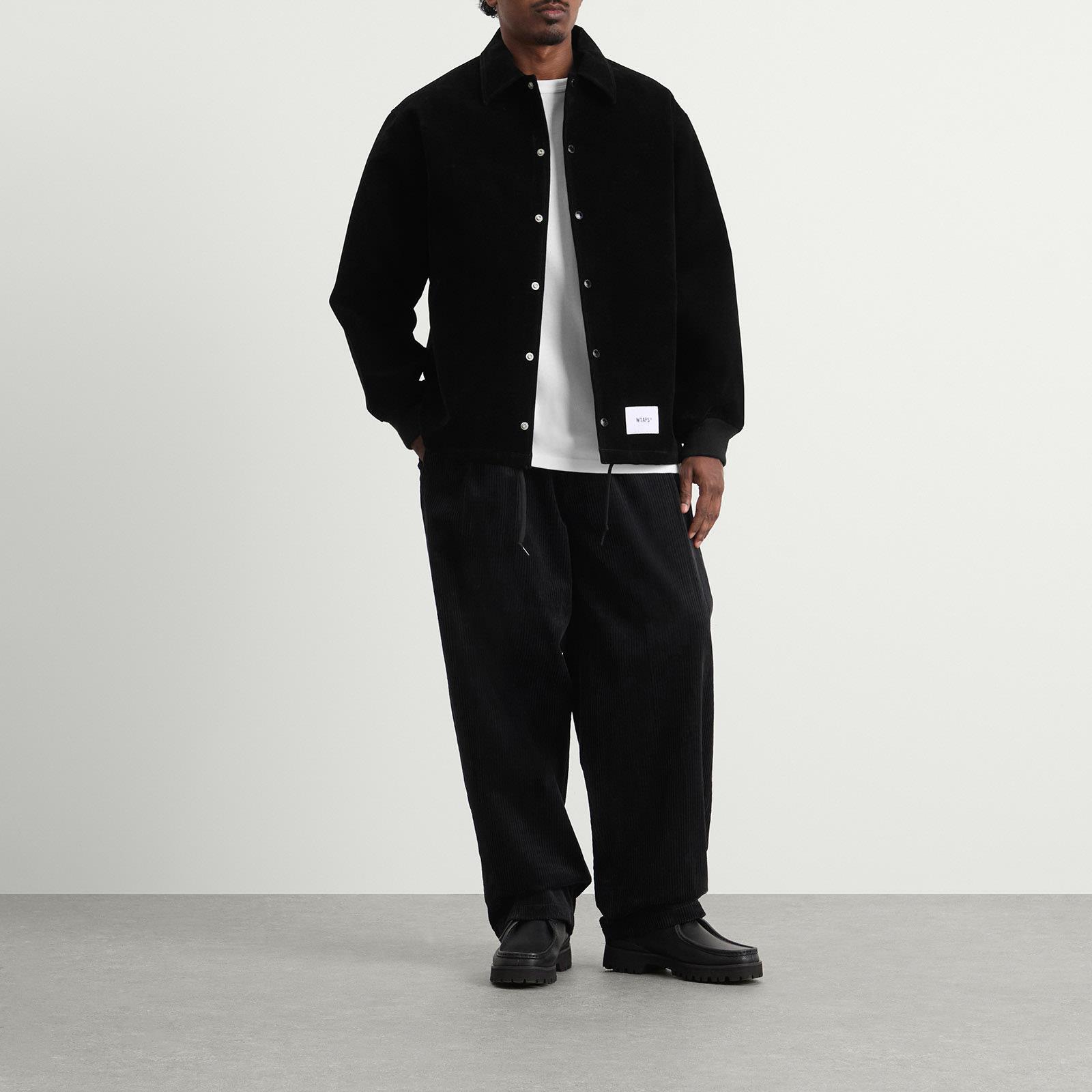WTAPS Synthetic Suede Chief Jacket in Black for Men | Lyst Canada