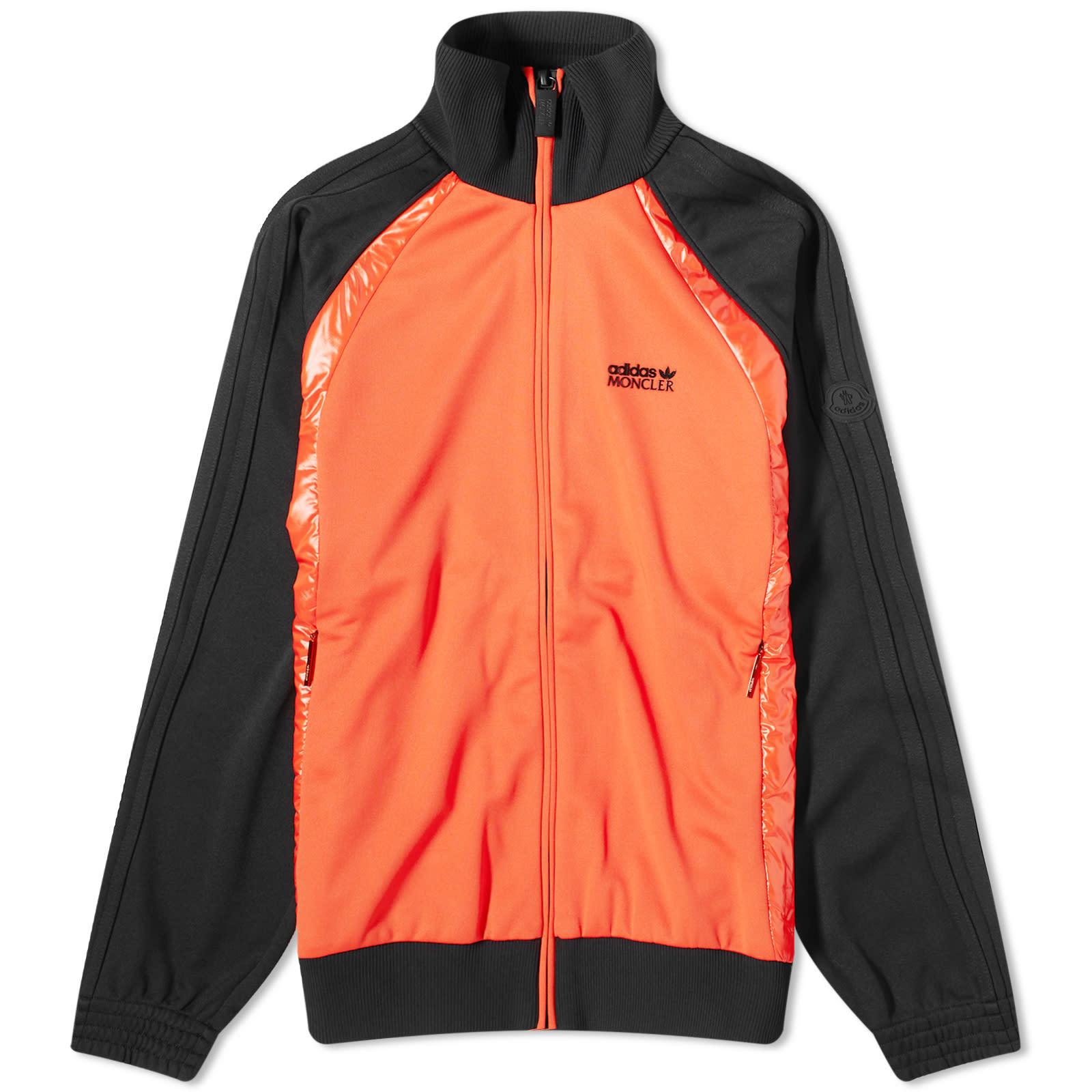 Moncler X Adidas Originals Zip Up Knit Track Jacket in Orange for
