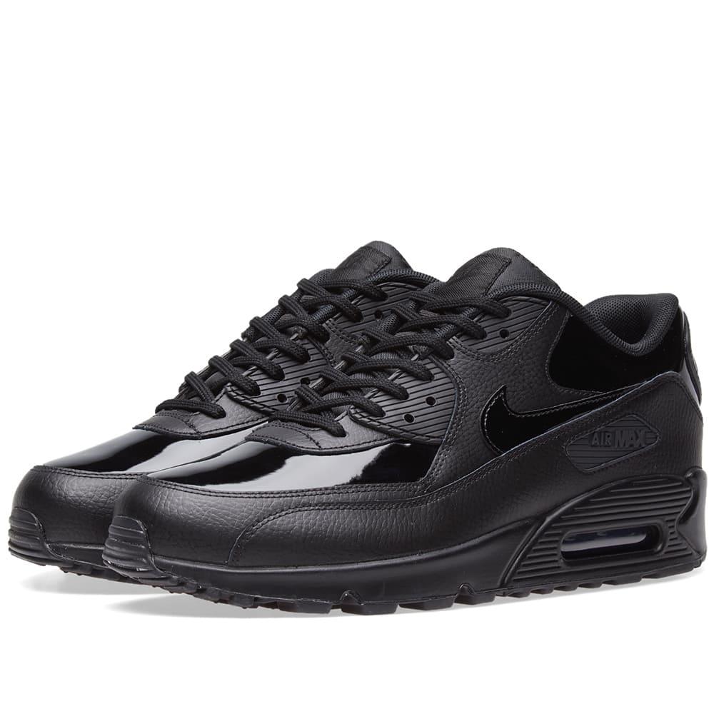 mens black patent leather nike sneakers