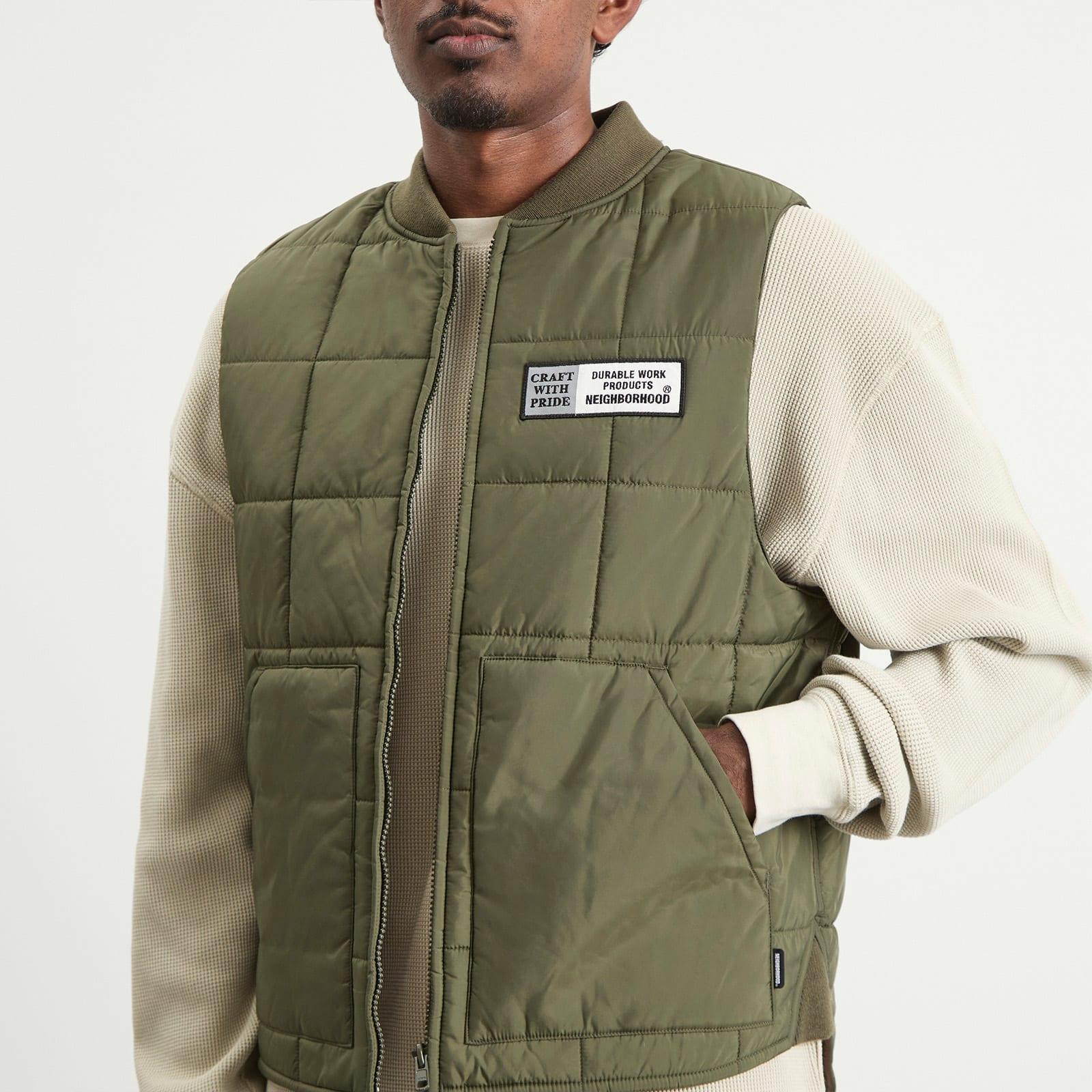 Neighborhood Reversible Padded Vest in Green for Men | Lyst Canada