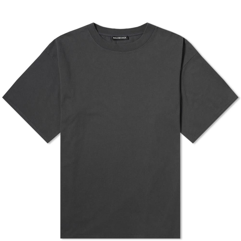 balenciaga small logo tee