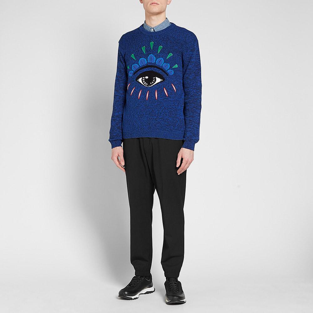KENZO Cotton Eye Jumper in Blue for Men 