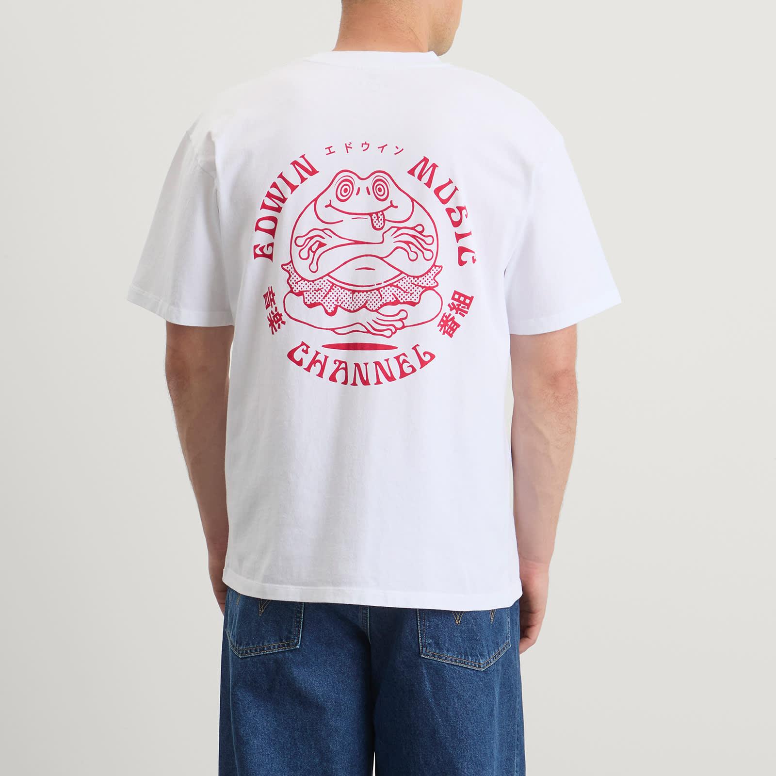 Tシャツ・カットソー EDWIN Men T-shirt White I035031 WHW67 New Order Band T-shirt - White | Levi's® US