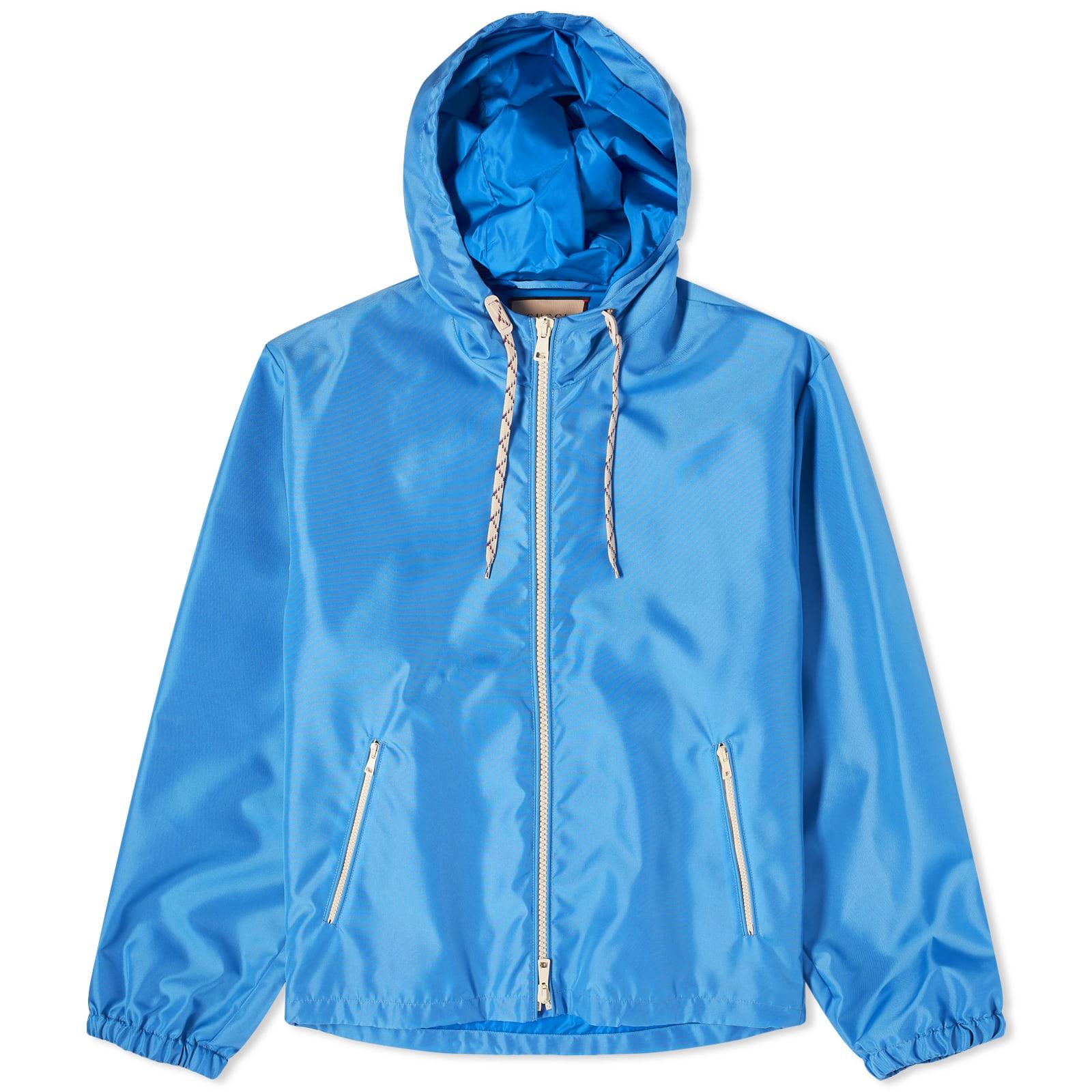 Gucci Interlocking Logo Bomber Jacket in Blue for Men | Lyst Australia