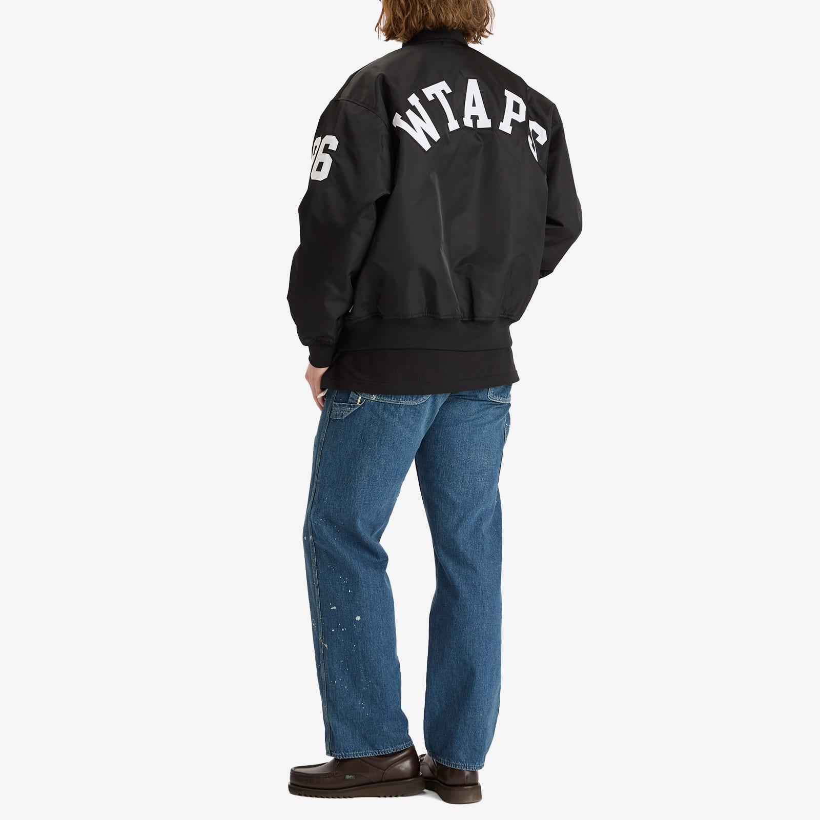 WTAPS Team Stadium Jacket in Black for Men | Lyst
