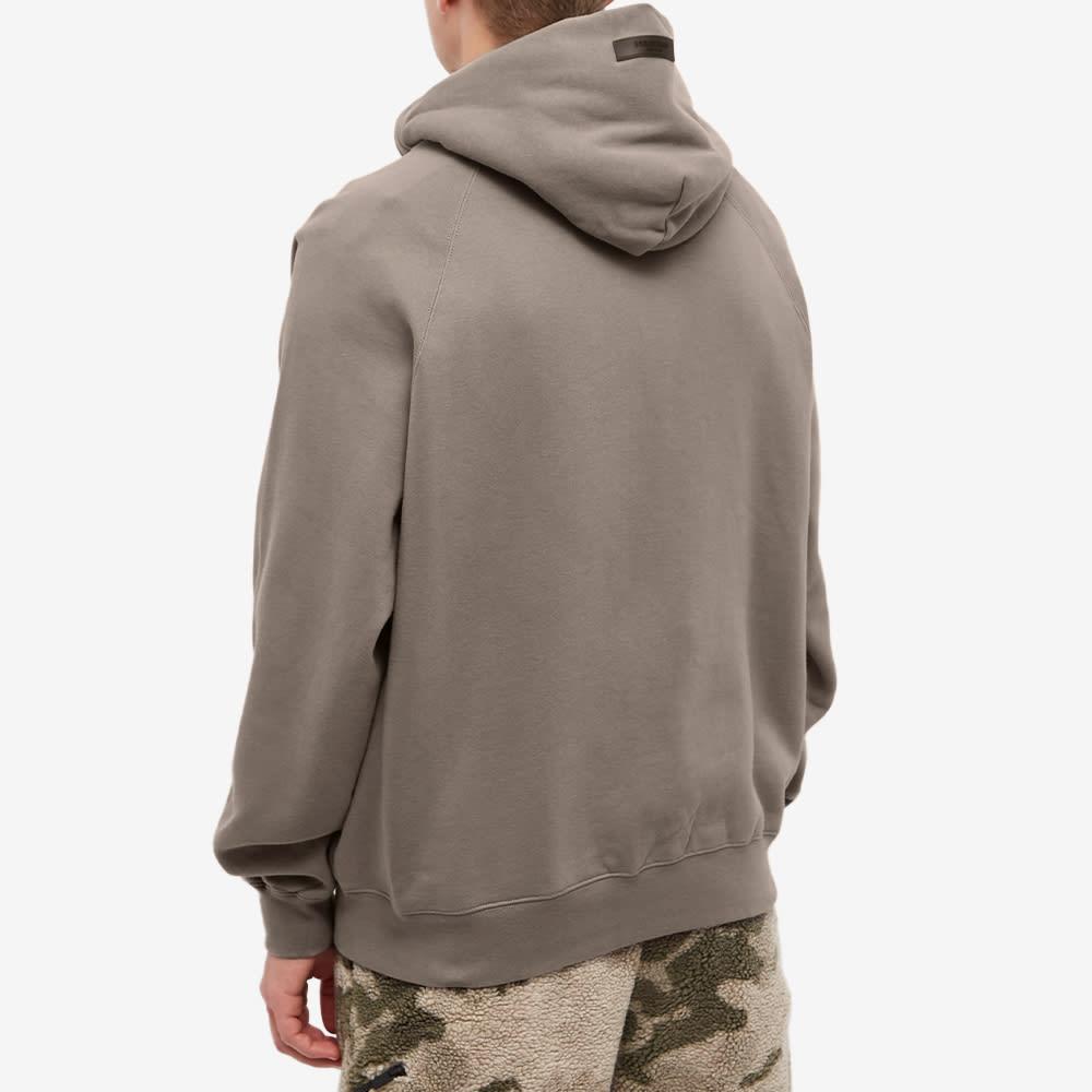 Fear of God ESSENTIALS Logo Popover Hoody in Brown for Men | Lyst UK