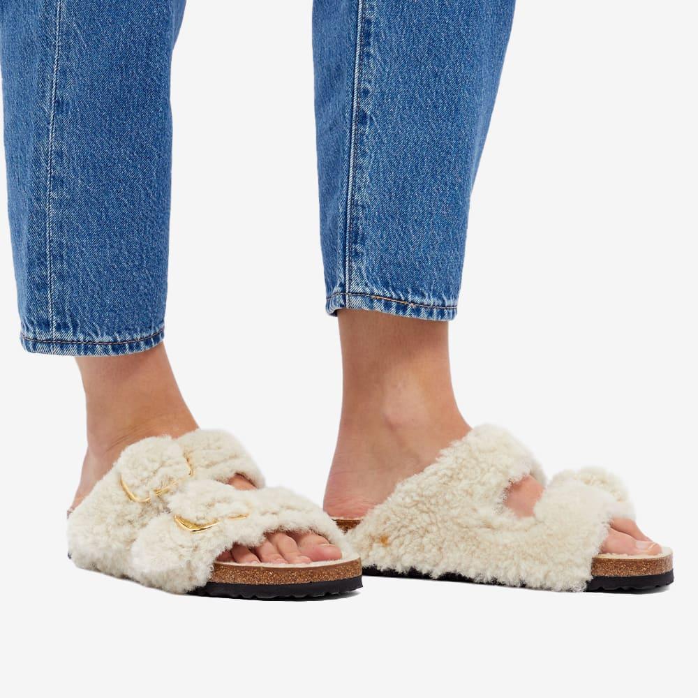 Birkenstock Arizona Big Buckle Teddy Os in Natural | Lyst Canada