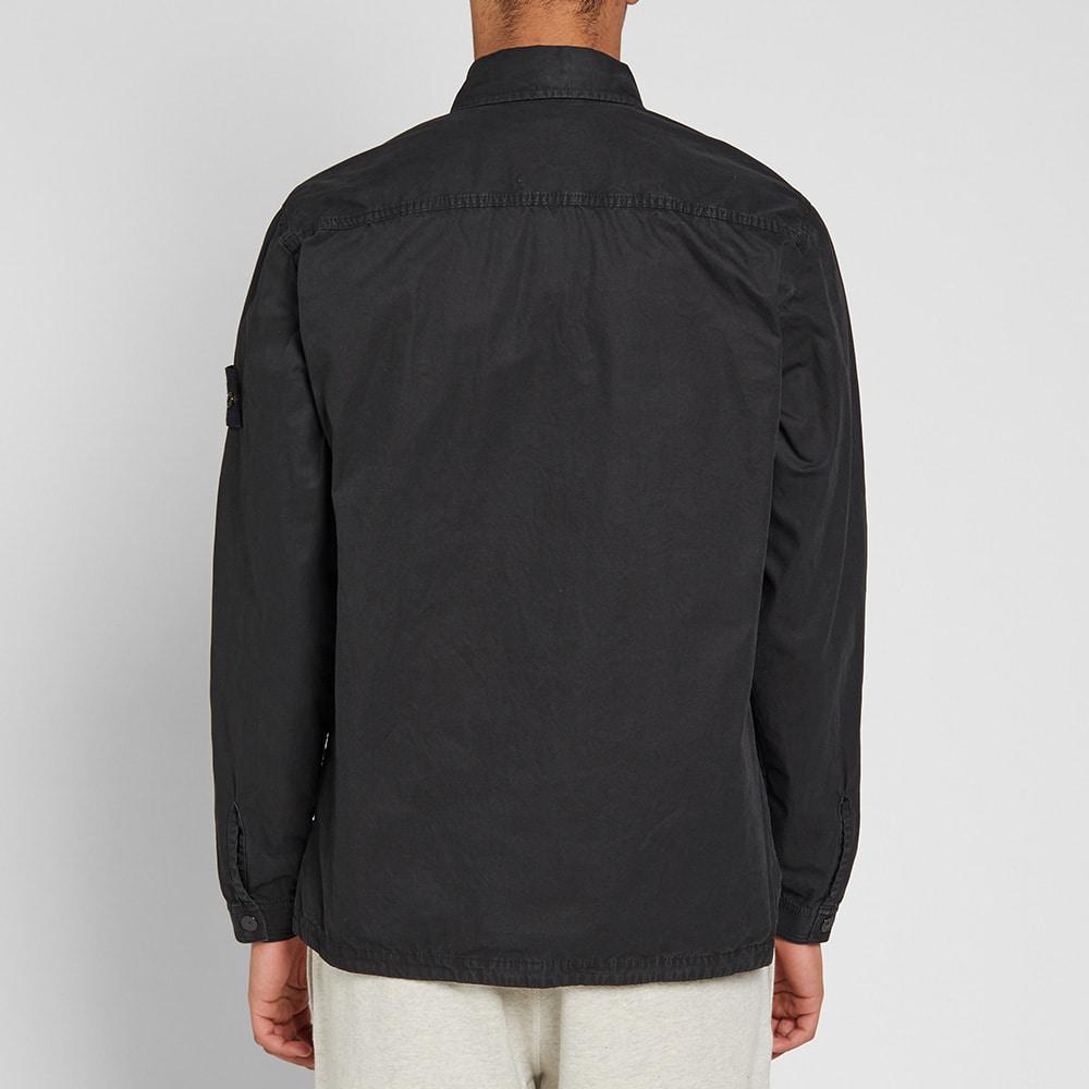 stone island popover shirt