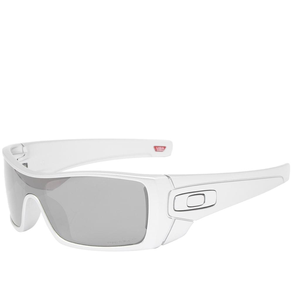 Oakley Batwolf Sunglasses in White for Men | Lyst