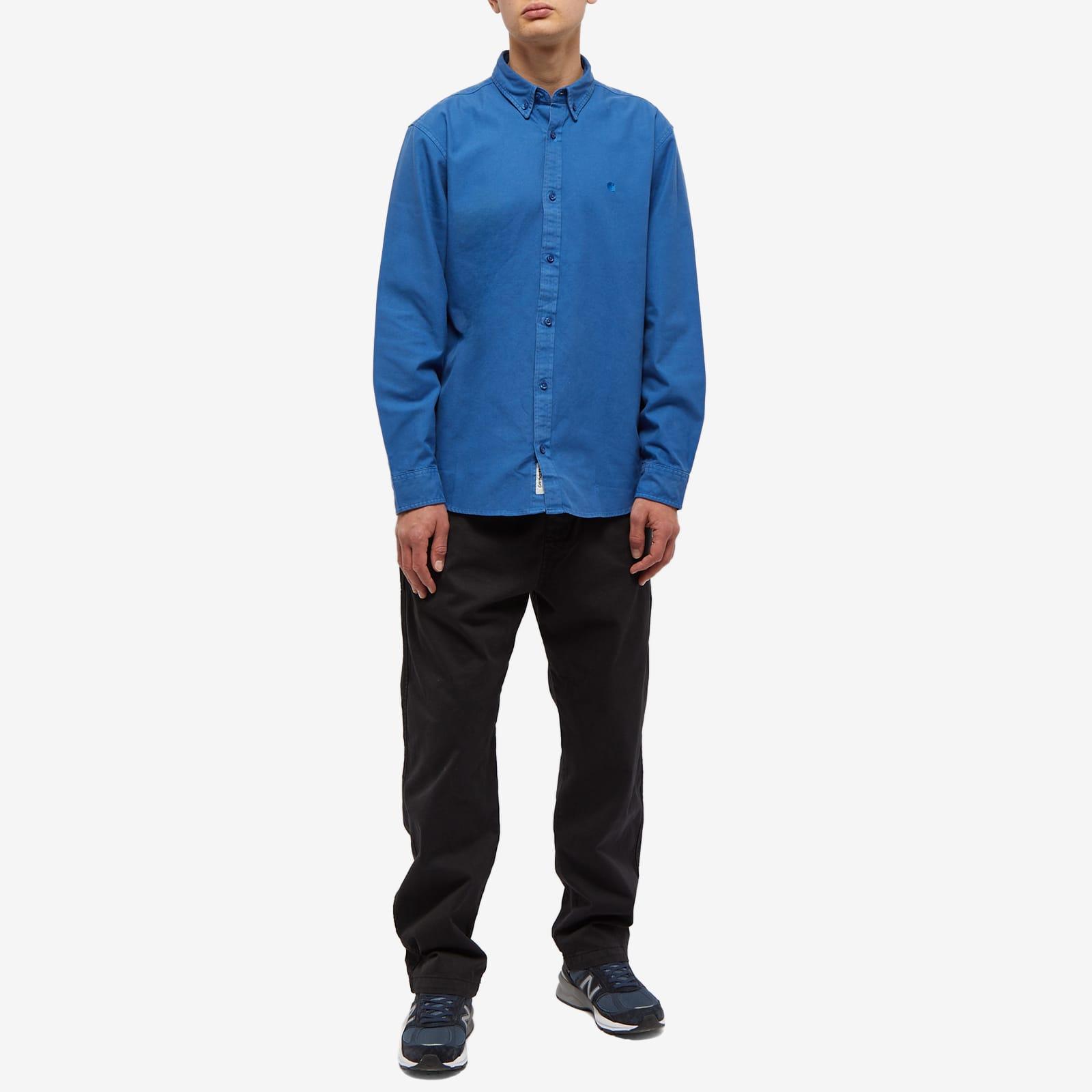 Carhartt WIP Bolton Shirt in Blue for Men | Lyst