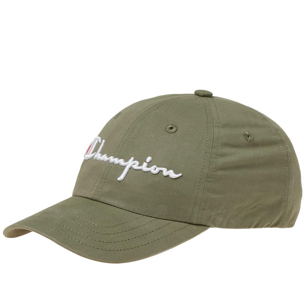 champion green hat