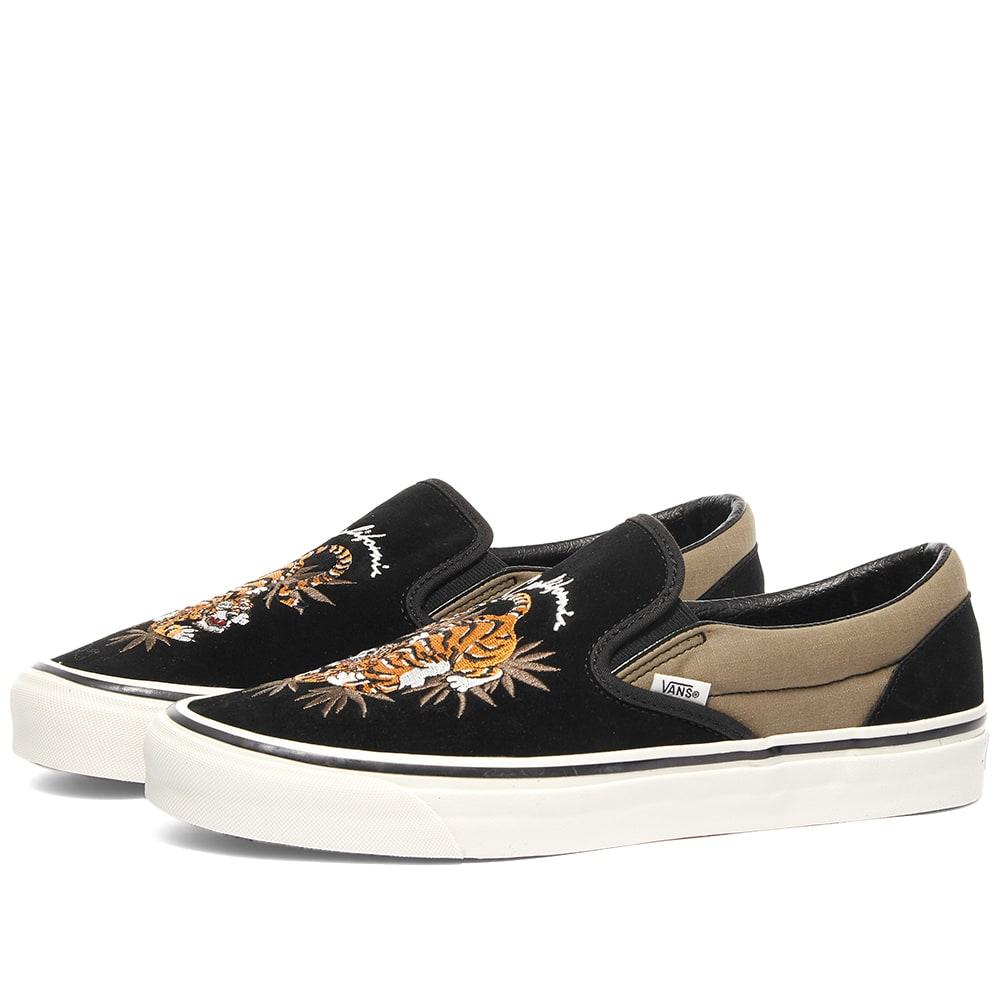 Slip on vans tiger sale