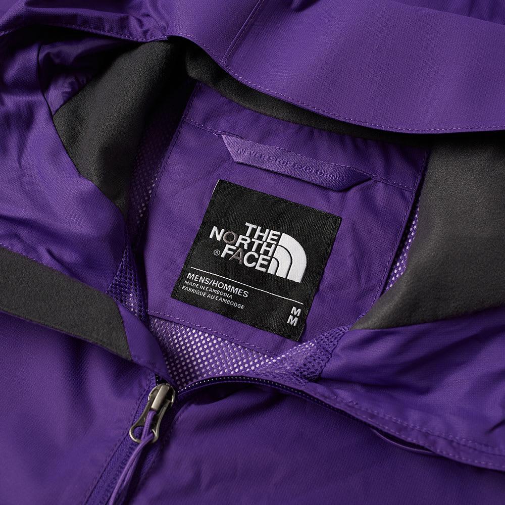 north face mountain q jacket purple