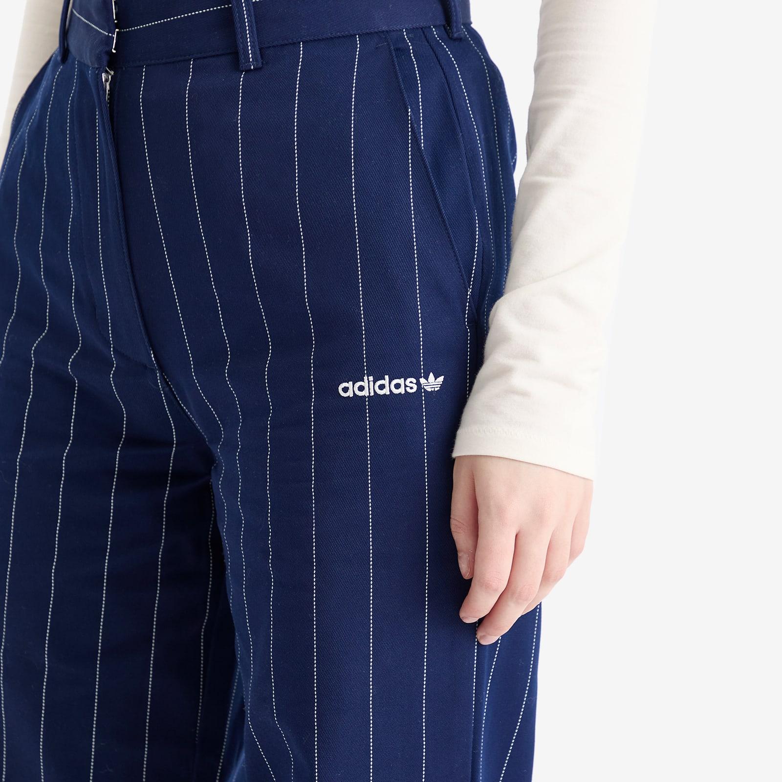 【adidas】アディダス PIN STRIPE SATIN PANTS Adidas Pin Stripe Satin Pants Womens - Black / KD2295