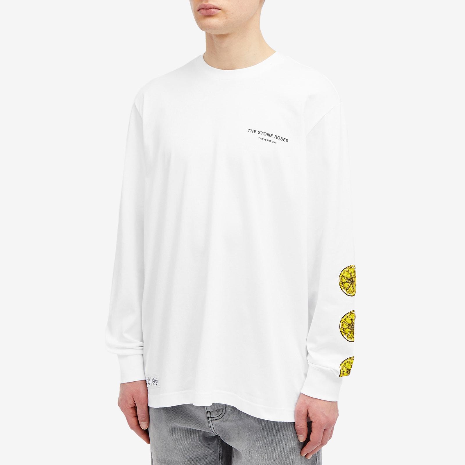 adidas X Mufc X The Stone Roses Long Sleeve T-Shirt in White for 