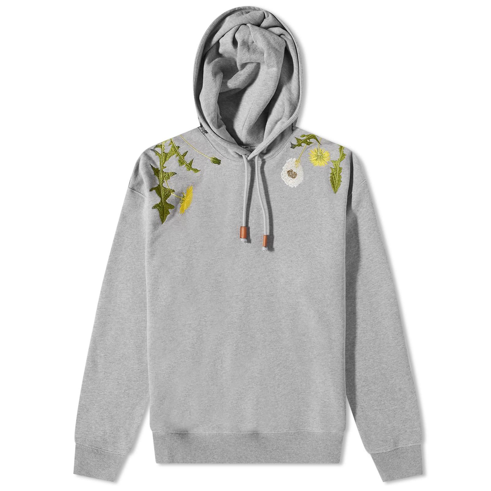 Loewe Anagram Flowers Hoody in Grey for Men | Lyst Canada