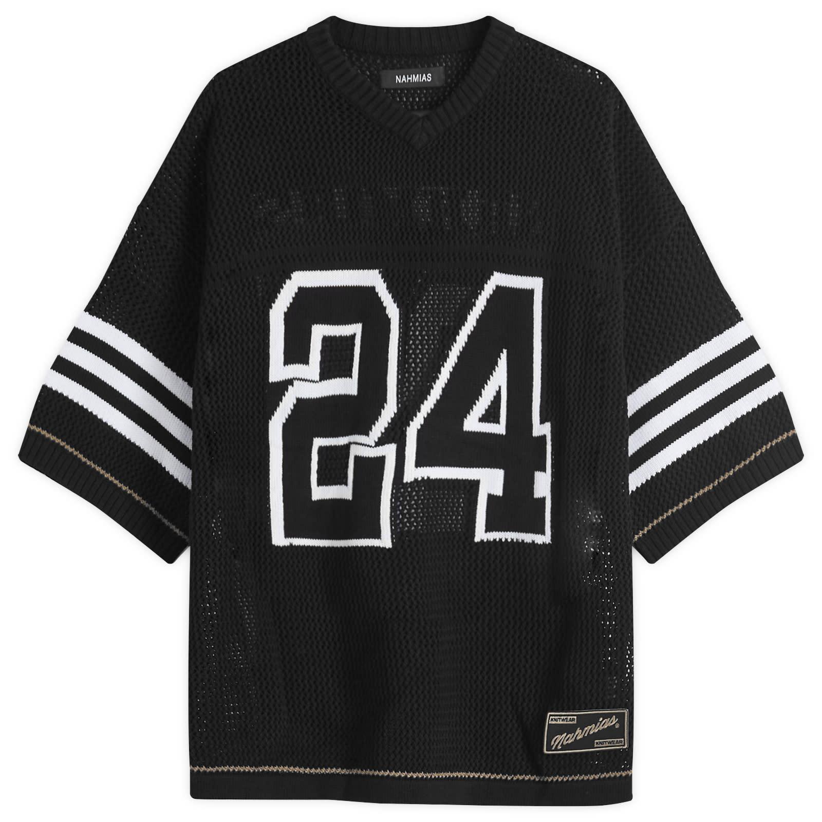 NAHMIAS Knit 24 Football Shirt in Black for Men | Lyst UK