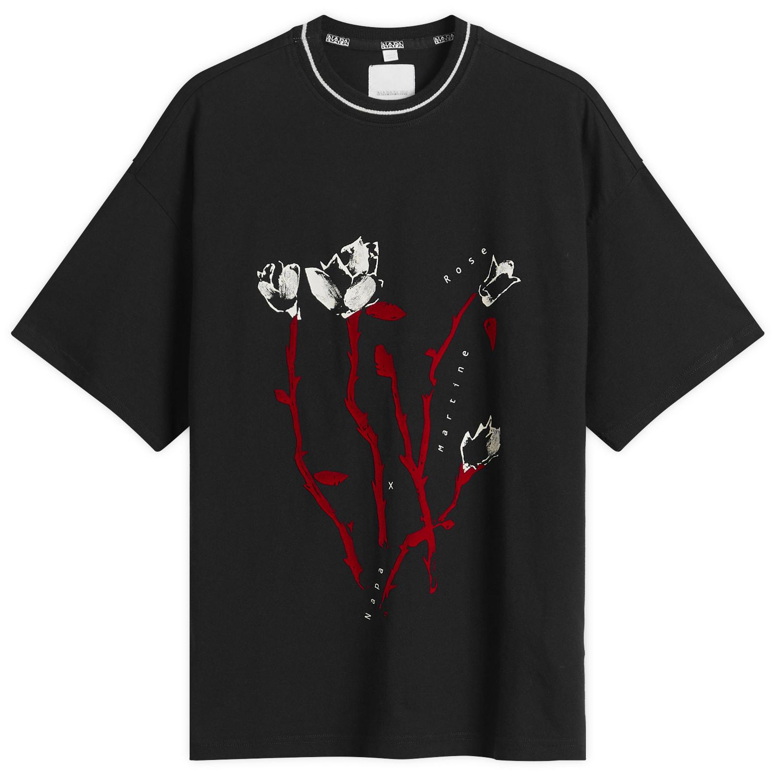 Napapijri X Martine Rose T-Shirt in Black for Men | Lyst UK