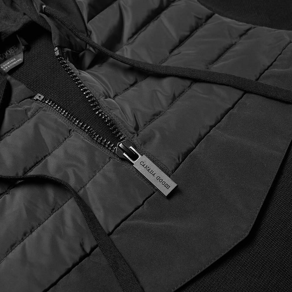 Canada Goose Wool Hybridge Knit Anorak in Black for Men - Lyst