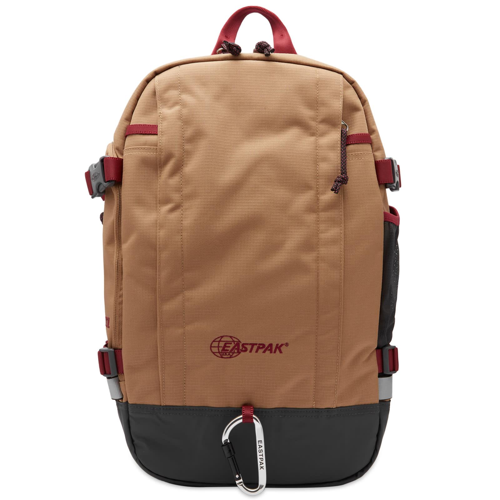 Eastpak Out Safepack Backpack in Brown | Lyst