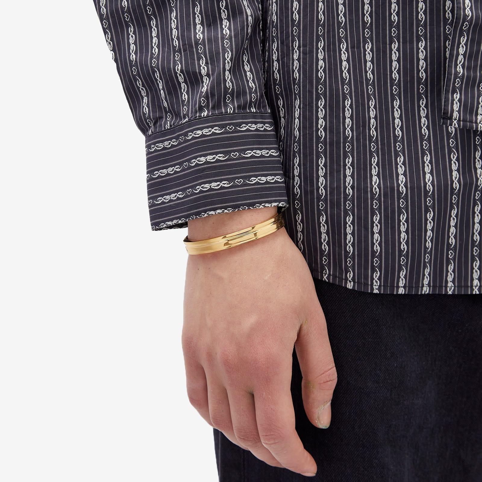 A.P.C. Twisted Key Bracelet in Metallic for Men Lyst