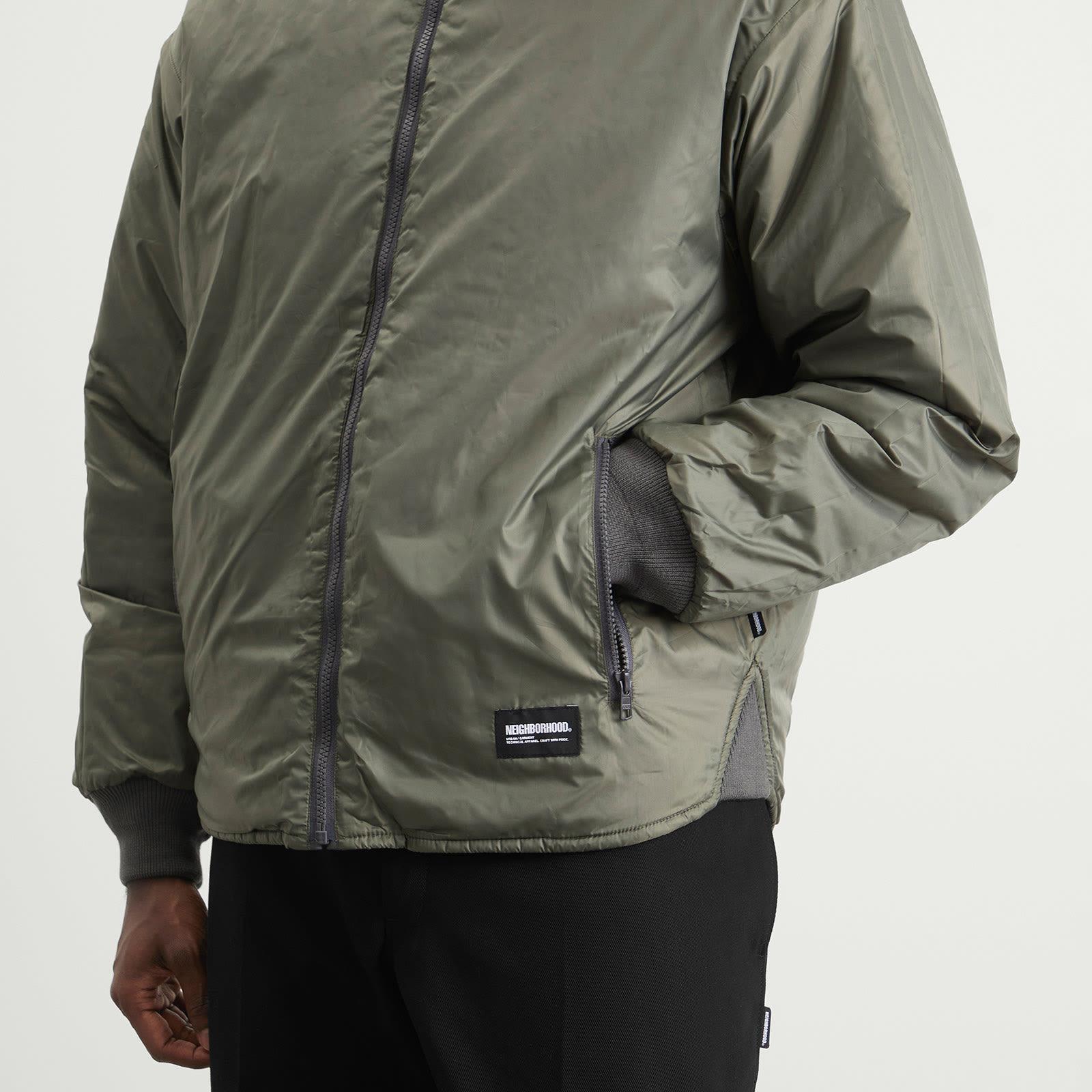 Neighborhood Reversible Padded Jacket in Gray for Men | Lyst