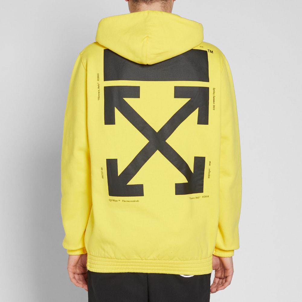 Abloh Cotton Yellow Hands Hoodie for Men Lyst