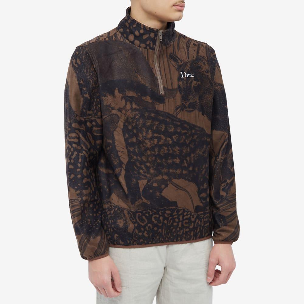 Dime Safari Polar Zip Fleece Jacket in Black for Men | Lyst