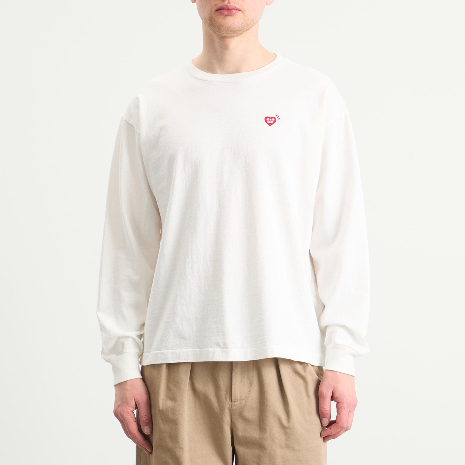 Human Made Dry Alls Duck Long Sleeve T-Shirt in White for Men