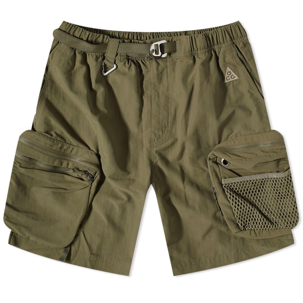 Voorbeeld streng Vermomd Nike Acg Snowgrass Cargo Short in Green for Men | Lyst