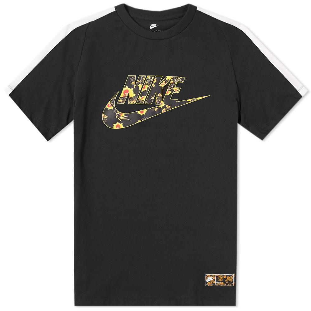 nike tee floral nike tee floral
